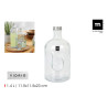 BOUTEILLE VERRE 1,4L D11,5XH23CM