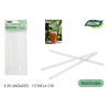 SET 30 PAILLES REUTILISABLE 195x06cm TRA