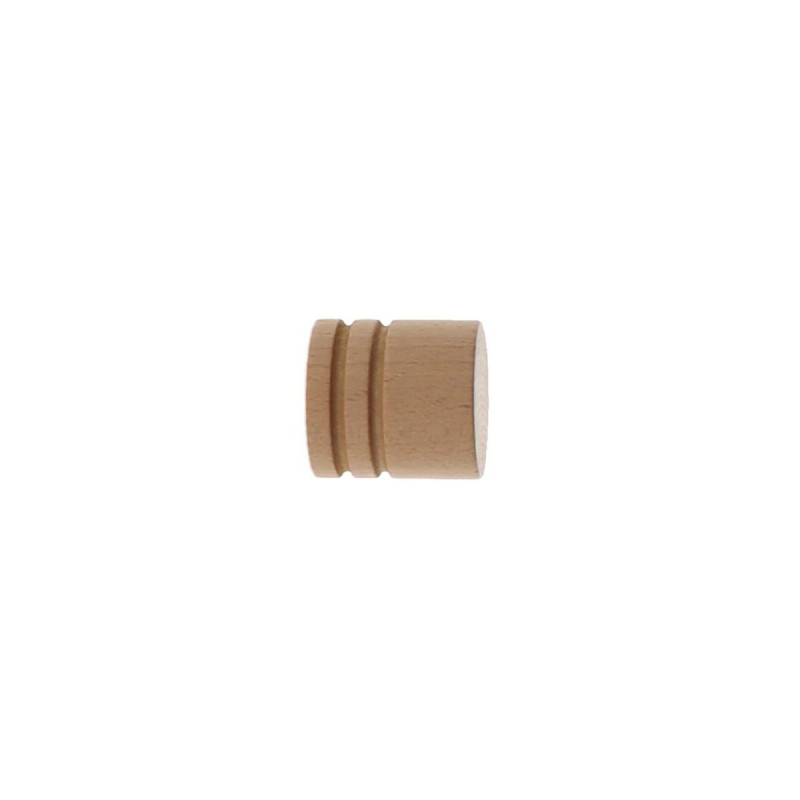 EMBOUT BOUCHON NATUREL VERNIS X2 D28