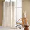 Coussin Island tissé beige 45x45cm Coussin Island tissé beige 45x45cm