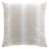 Coussin Island tissé beige 60x60cm