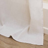 Rideau Lacia 140x240cm - Beige uni, jute et pompons Rideau Lacia 140x240cm - Beige uni, jute et pompons