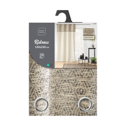 RIDEAU CAMALIA 140x240CM JACQUARD