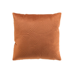 HOUSSE COUSSIN CIRCLES TERRACOTTA 40x40