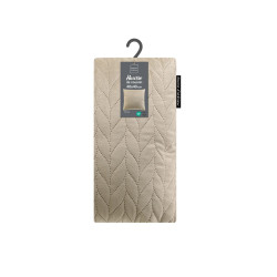 Housse de coussin Daisy taupe 40x40cm velours uni