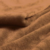 Plaid Flanou camel 125x150cm Flanelle unie Plaid Flanou camel 125x150cm Flanelle unie