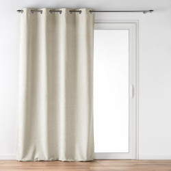 RIDEAU VERRA LIN 140x260CM VELOURS RELIE