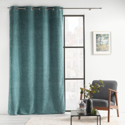 RIDEAU VERRA SAUGE 140x260CM VELOURS REL