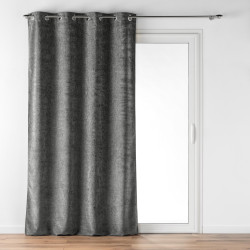 RIDEAU VERRA ANTHRA 140x260CM VELOURS RE