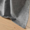 Rideau Verra Anthracite 140x260cm - Velours Relief Élégant Rideau Verra Anthracite 140x260cm - Velours Relief Élégant