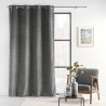 RIDEAU VERRA ANTHRA 140x260CM VELOURS RE