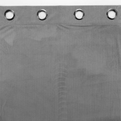 RIDEAU CASUAL GRIS 140x260CM VELOURS COT