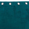 RIDEAU CASUAL PETROLE 140x260CM VELOURS
