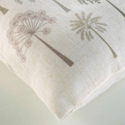 Coussin Palmea Vert 45x45cm - Imprimé Palmiers Naturel et Vert
