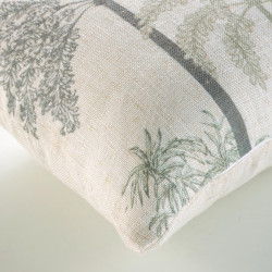 COUSSIN PALMEA VERT 30x50CM