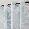 Voile Hera 140x240cm Sable - Imprimé Tropical Gris et Pétrole Voile Hera 140x240cm Sable - Imprimé Tropical Gris et Pétrole
