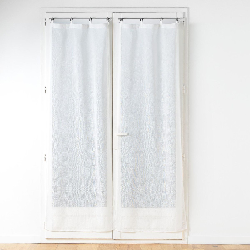 PAIRE DROITE OEILLET DAVINA 2x70x200CM V