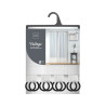 PAIRE DROITE OEILLET DAVINA 2x70x200CM V