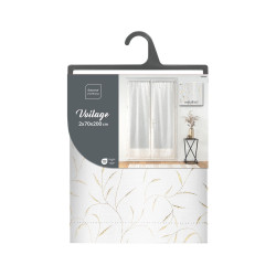PAIRE DROITE MAISSA 2x70x200CM DORÉ