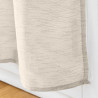 Paire de Voilages Droits Carlin Lin 2x70x200cm - Voile Tissé Naturel Paire de Voilages Droits Carlin Lin 2x70x200cm - Voile Tissé Naturel