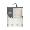 PAIRE DROITE CARLIN LIN 2x60x120CM VOILE PAIRE DROITE CARLIN LIN 2x60x120CM VOILE