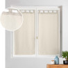 PAIRE DROITE CARLIN LIN 2x60x160CM VOILE