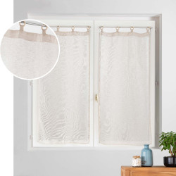PAIRE OEILLETS BOIS MINALISA LIN 2x60x16