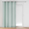 VOILE CLORIS BLEU 140x240CM EFFET LIN TI