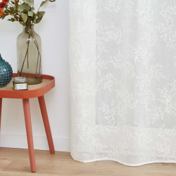 PAIRE DROITE KARLA BLANC 2x70x200CM VOIL