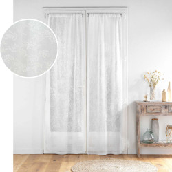 PAIRE DROITE KARLA BLANC 2x70x200CM VOIL