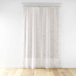 PAIRE DROITE KARLA TAUPE 2x70x200CM VOIL