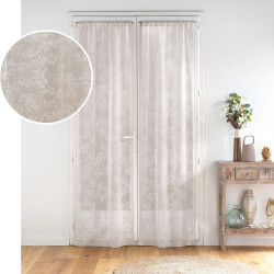PAIRE DROITE KARLA TAUPE 2x70x200CM VOIL