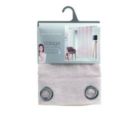 VOILE CARLIN LIN 140x240CM VOILE TISSE