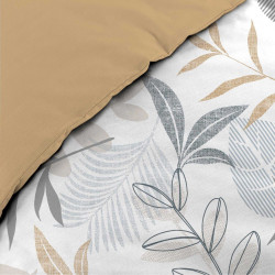 Parure de Lit Kimberly Naturel 240x220cm 52 fils