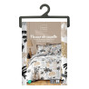 PARURE SCARLETT GRIS 240x220CM 52 FILS