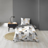 PARURE TRIGONE 140x200CM MICROFIBRE