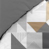 PARURE TRIGONE 240x220CM MICROFIBRE