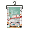 PARURE VAGUELINE ROUGE 240x220CM 52 FIL