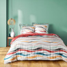 PARURE VAGUELINE ROUGE 240x220CM 52 FIL