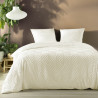 PARURE HELTIE IVOIRE240x220CM TUFTEE