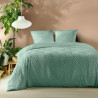 Parure de Lit Heltie Sauge 240x220cm Microfibre Unie Tuftée Parure de Lit Heltie Sauge 240x220cm Microfibre Unie Tuftée