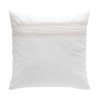 Parure de Lit Opéra Blanc 260x240cm Fils Teints Brodés 68 Fils Parure de Lit Opéra Blanc 260x240cm Fils Teints Brodés 68 Fils