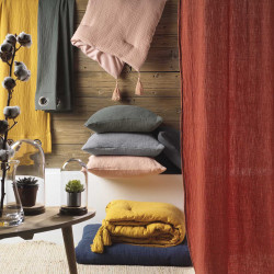 DRAP HOUSSE ANGELIA BLANC 160x200CM GAZE