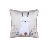 COUSSIN GABIN BLANC 40x40CM 100%PE