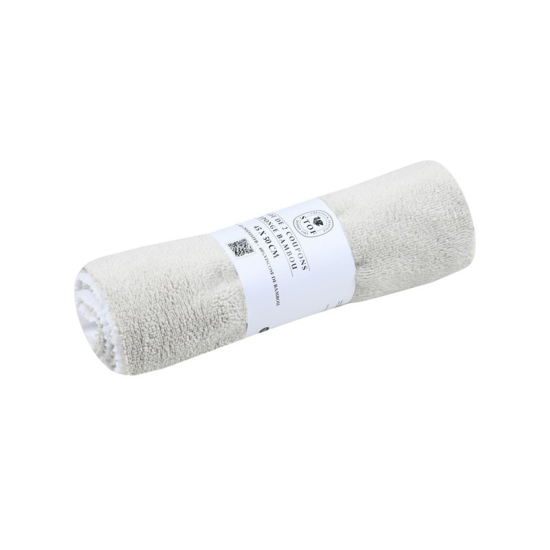 LOT 2 COUPONS TIBAMBOO LIN 45X50CM EPONG