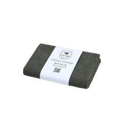 Coupon Antonin Kaki 50x70cm Velours Côtelé - 100% Polyester