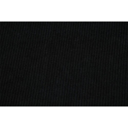 Coupon Antonin Noir 50x70cm Velours Côtelé - 100% Polyester