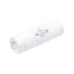 Coupon Sagaze Blanc 135x100cm Double Gaze 100% Coton