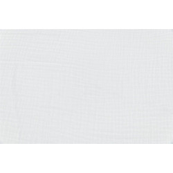 COUPON SAGAZE BLANC 135X100CM DOUBLE GAZ