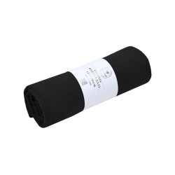 COUPON SAGAZE NOIR 135X100CM DOUBLE GAZE